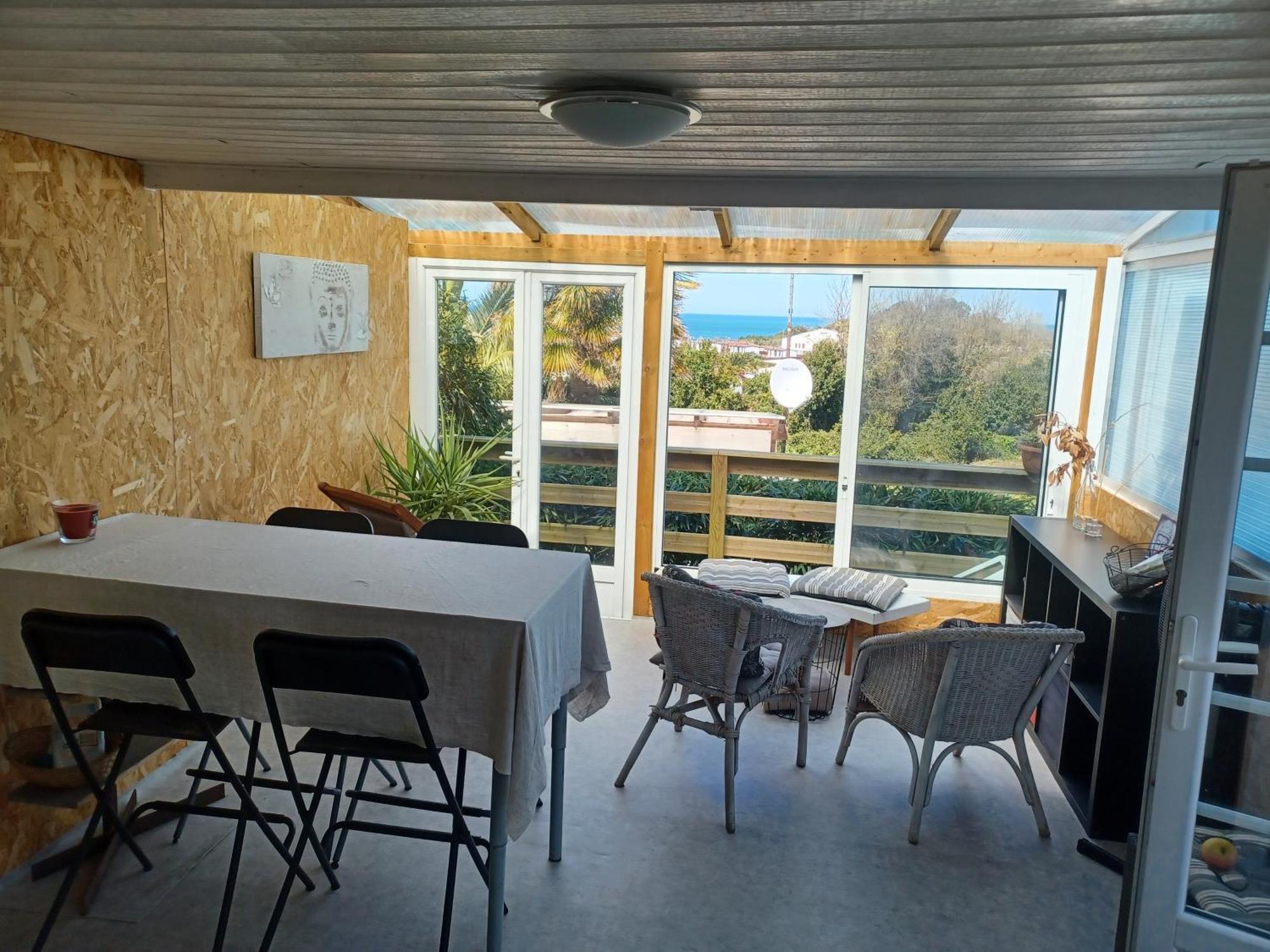 Mobil-Home Vue Ocean/400 M De La Plage A Saint Jean De Luz Exterior foto